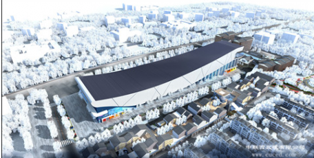 中聯(lián)西北院設(shè)計(jì)完成的西安際華園項(xiàng)目（一期）室內(nèi)滑雪場項(xiàng)目通過近零能耗建筑認(rèn)證