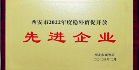 陜鼓動力榮獲“穩(wěn)外貿(mào)、促開放先進企業(yè)”榮譽稱號