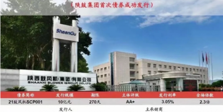 2.9%！陜鼓集團融資成本進入“破3”時代！